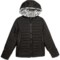 Birch & Stone Little Girls Cozy Reversible Hooded Jacket - Insulated