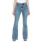 Rock & Roll Cowgirl Blue Star Flared Jeans