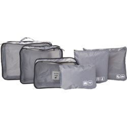 GFORCE Ultimate Traveling Packing Cube Set - 6-Piece, Grey