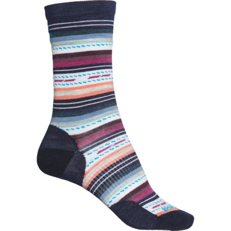 SmartWool Everyday Margarita Zero Cushion Socks - Merino Wool, Crew (For Women)