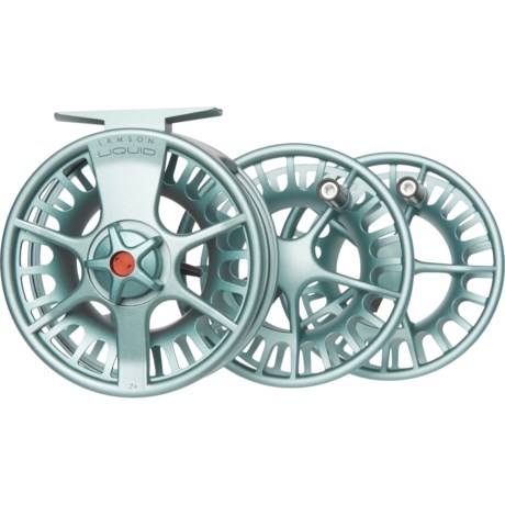 Lamson Liquid -7+ Fly Reel - 3-Pack