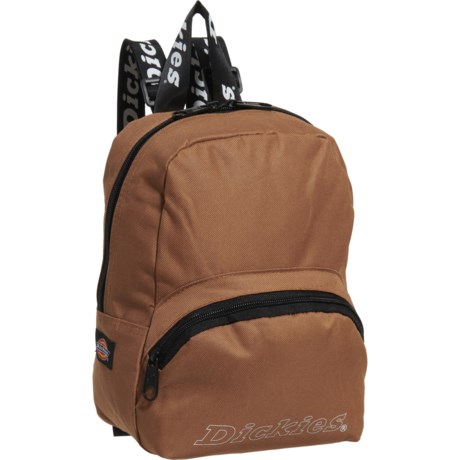 Dickies Mini Logo Backpack - Brown (For Women)