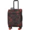 BritBag 21.9” Eluder Carry-On Spinner Suitcase - Softside, Expandable, Orange Camo