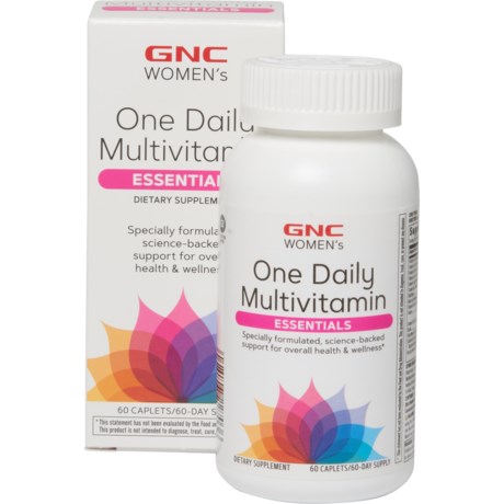 GNC One Daily Essentials Multivitamin - 60-Count (For Women)
