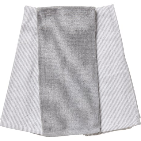 Studio Belle Stone-Washed Terry Kitchen Towel Set - 3-Pack, 18x28”