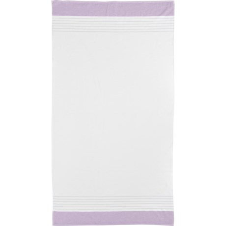 Peacock Alley Made in Turkey 100% Turkish Cotton Oversized Bath Towel - 380 gsm, 35x65”, Lilac