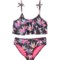 Hurley Big Girls Flutter Bikini Set - UPF 30