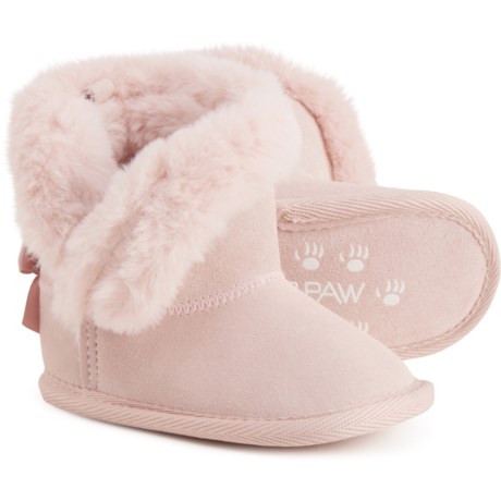 Bearpaw Baby Toddler Girls Faux-Shearling Boots - Suede