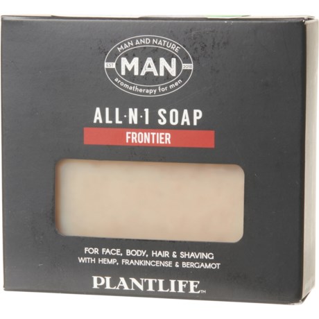 Plant Life Frontier All-in-1 Aromatherapy Herbal Bar Soap - 4.5 oz. (For Men)