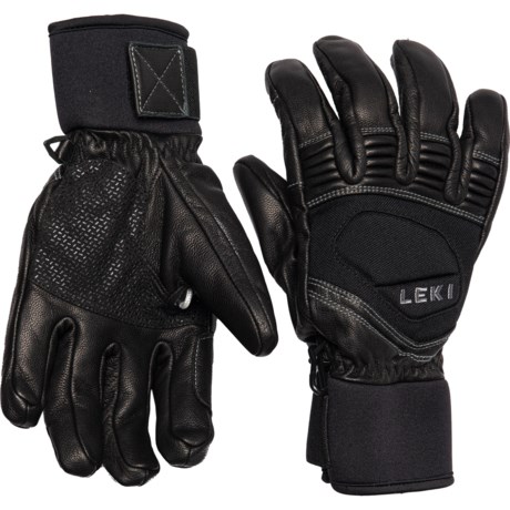 LEKI Copper S Ski Gloves - Insulated, Leather (For Men)