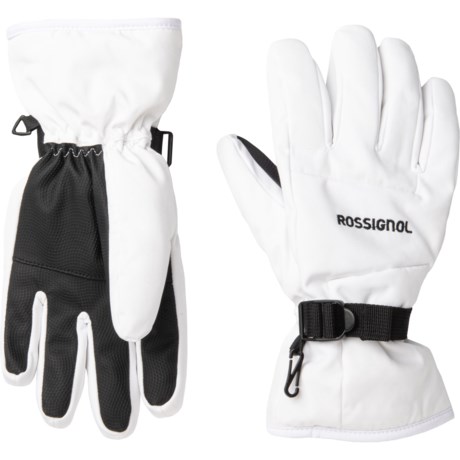 Rossignol Soft Shell Long Ski Gloves - Waterproof, Insulated (For Women)