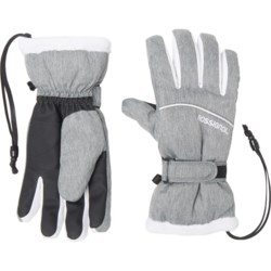 Rossignol Birds Eye Short Faux-Fur Cuff Ski Gloves - Waterproof (For Women)