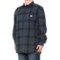 Carhartt 105439 Big and Tall Loose Fit Heavyweight Plaid Flannel Shirt - Long Sleeve