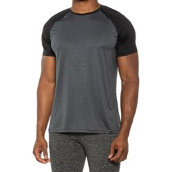 Spyder Raglan Jacquard Mesh T-Shirt - Short Sleeve
