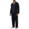 IZOD CVC Sueded Jersey Knit Pajamas - Long Sleeve
