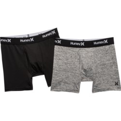 Hurley Big Boys Solid DRI-FIT® Boxer Briefs - 2-Pack
