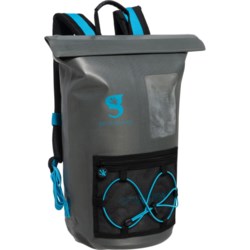 GECKO Optixtreme Hydroner 20 L Backpack - Grey-Neon Blue