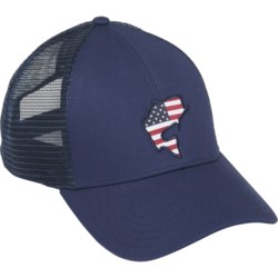 Simms USA Catch Trucker Hat (For Men)