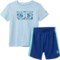 Hurley Toddler Boys Logo T-Shirt and Shorts Set - Short Sleeve