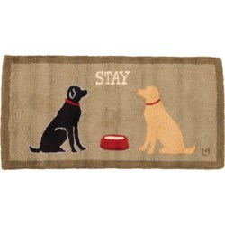 Chandler 4 Corners Stay Hand-Hooked Rug - Wool Blend, 2x4’
