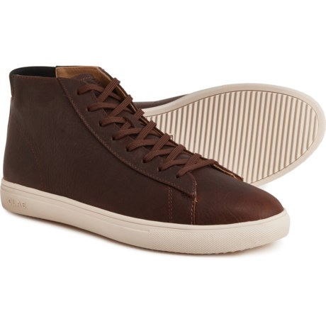 Clae Bradley Mid Sneakers - Leather (For Men and Women)