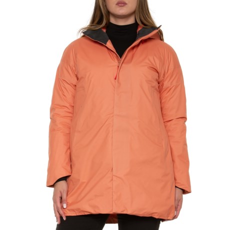 VIEV Long Gore-Tex® PrimaLoft® Hooded Jacket - Waterproof, Insulated