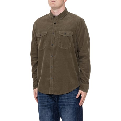 Jeremiah Woven Corduroy Shirt - Long Sleeve