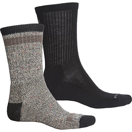SmartWool Everyday Rib Larimer Socks - 2-Pack, Merino Wool, Crew (For Men and Women)