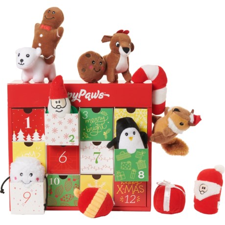 ZippyPaws 12-Day Dog Toy Advent Calendar