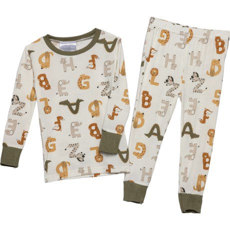 Emily & Oliver Infant Boys Alphabet Pajamas - Long Sleeve