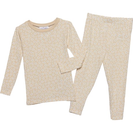 Emily & Oliver Infant Girls Ditsy Floral Pajamas - Long Sleeve