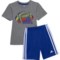 adidas Little Boys Graphic T-Shirt and Shorts Set - Short Sleeve