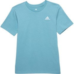 adidas Big Boys Essential Emblem Logo T-Shirt - Short Sleeve