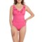 NIPTUCK Eva Solid One-Piece Swimsuit