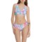 NIPTUCK Louise Cabana Print Bikini Set