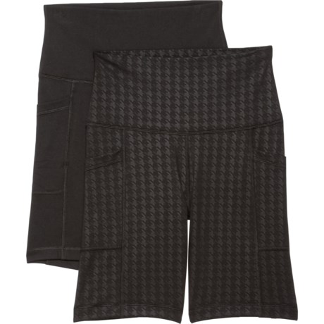 Yogalicious Lux Lux High-Rise Side Pocket Shorts - 2-Pack, 7”