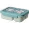 MESA 3-Section Lunch Box with Utensils - 43.9 oz.