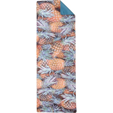 LEUS Pineapple Paradise Eco Yoga Towel - 24x68”