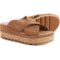 Sorel Cameron Flatform Mule Wedge Sandals - Suede (For Women)