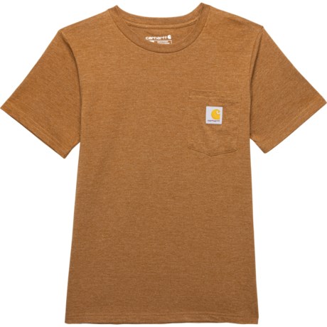 Carhartt Big Boys CA6375 Pocket T-Shirt - Short-Sleeve
