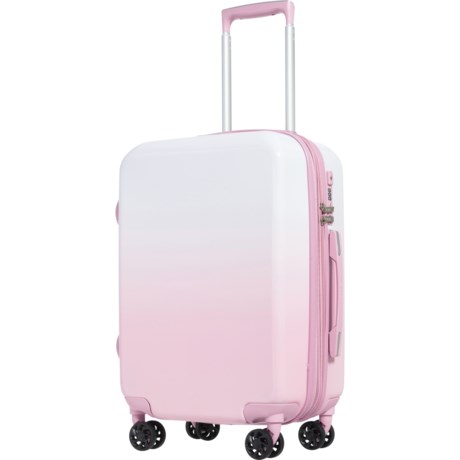 CalPak 20” Brynn Spinner Carry-On Suitcase - Hardside, Expandable, Pink
