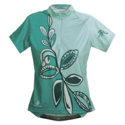 Hincapie Meadow Cycling Jersey - Half-Zip, Short Sleeve (For Women)