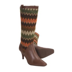 Bellini Callan Tall Boots - Sweater-Knit, Leather (For Women)