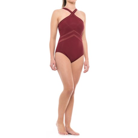 Miraclesuit Solid Point of View Soft Cup One-Piece Swimsuit (For Women)