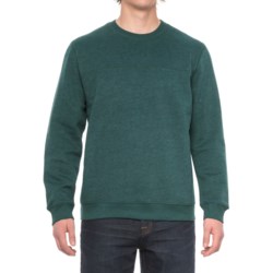Specially made Solid Fleece Stitch-Trimmed Sweatshirt (For Men)