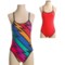 Dolfin Competition Swimsuit - Reversible, String Back (For Girls and Women)
