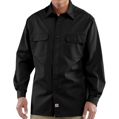 Carhartt Button-Up Twill Work Shirt - Long Sleeve, Factory Seconds (For Men)