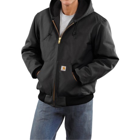Carhartt J140T Active Duck Jacket - Flannel-Lined, Factory Seconds (For Tall Men)
