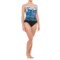 Profile by Gottex Floral One-Piece Swimsuit - Underwire, Removable Padded Cups (For Women)