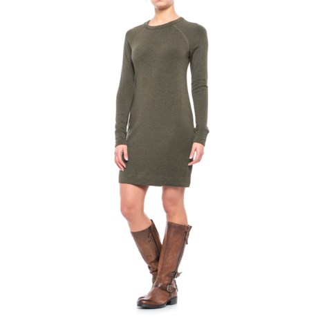Specially made Crew Neck Dress - Long Sleeve (For Women)